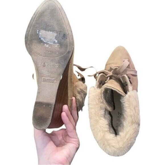 Bamboo Women’s Fur Boots Size 9 - Picture 11 of 12